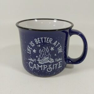Camco Life is Better at the Campsite Ceramic Mug | Microwave and Dishwasher Safe